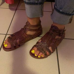 Bed Stu Claire leather sandal